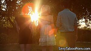 Babes Sharing Moment