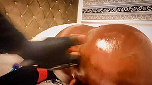 Chained anal punishment