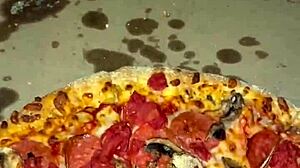 Kinky Food Masturbation