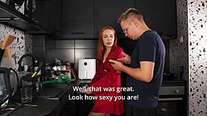 Blowjob Kitchen Surprise