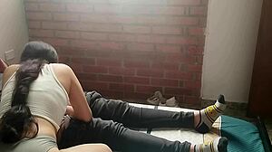 Jovencita Swallows Cock