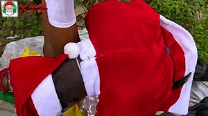 African Santa Bush Fuck