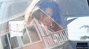 stripping latina model