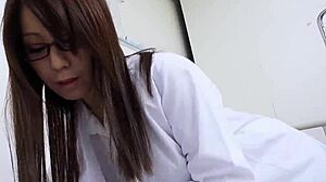 Japanese Nurse Swallows Cum