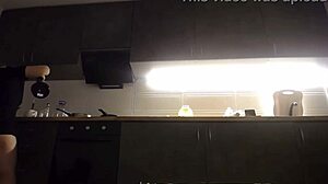 Kitchen Masturbation Cum