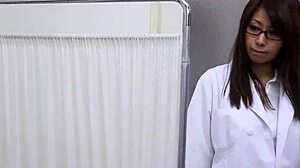 Japanese Nurse Swallows Cum