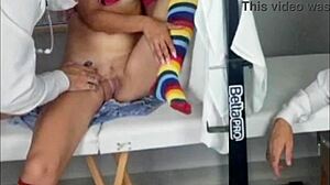 Redhead Creampie Checkup