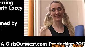 Skinny Aussie Buttplug Play