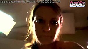 Skinny Brunette Ass Fucked