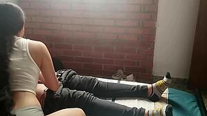 Jovencita Swallows Cock