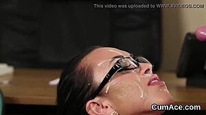 cum swallowing bukkake