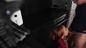 Blowjob Kitchen Surprise