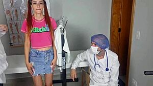 Redhead Creampie Checkup