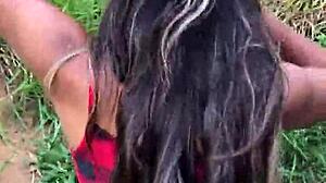 Wild Outdoor Encounter