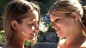 Post-Yoga Lesbian Licking