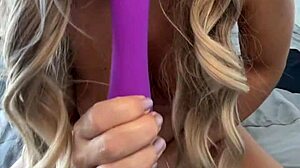 Purple Lingerie Vibrator