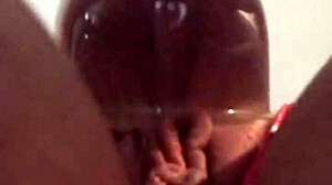 Pumped swollen pussy