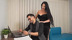 Horny Secretary Riding