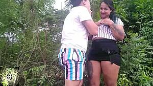 sexo oral parque
