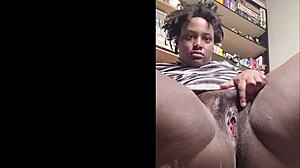 African pussy creampie