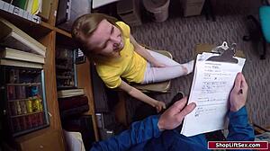 dominating petite thief