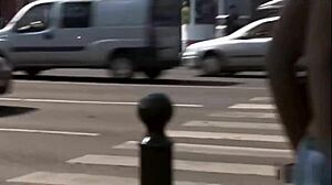 Body Painted Public Walk