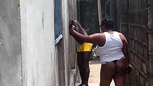 Neighbor Wife Tastes Cock