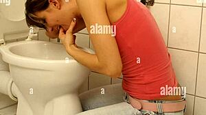 Puke Bathroom Use