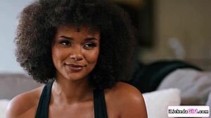 Ebony Threesome Licking Explosion!