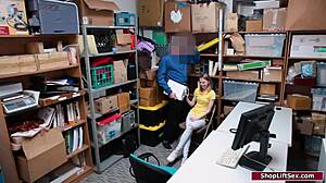 dominating petite thief