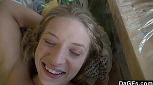 Blonde Shopping Ride