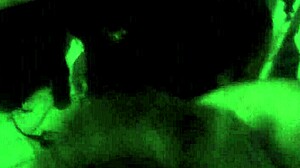 Kneeling blowjob thrill