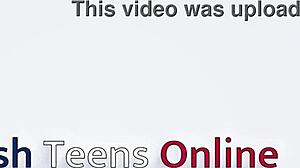 Blonde Student Railed