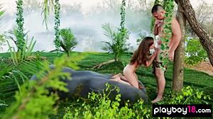 Jungle Couple Scene