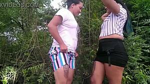 sexo oral parque