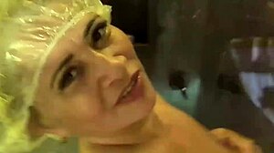 blonde backstage orgy