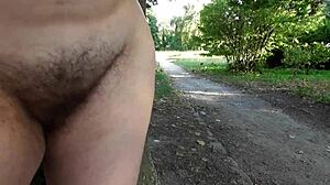 Hairy Public Flashing