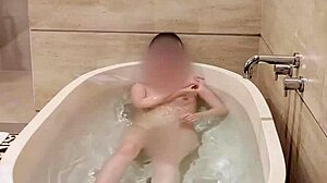 Serene Student Bathing
