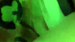 Shemale slut plays cock