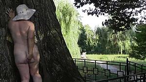 Hairy Public Flashing