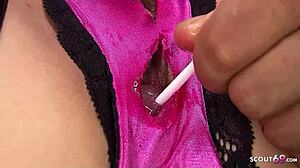 Japanese Teen Creampie Trick