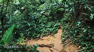 Alice Kink Strips Bikini