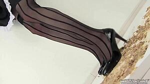 Woman Crushes Hamburger