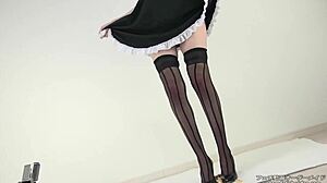 Woman Crushes Hamburger