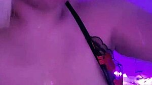 Ebony Dildo Deepthroat