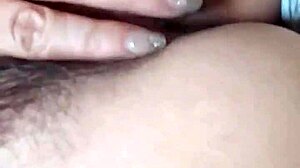 Chinese milf masturbates