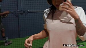 Horny Teen Sucks Huge Cock