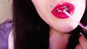 hot brunette backstage