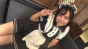 Petite Japanese Creampie Ride