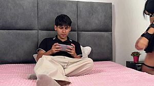 Goth Friend Seduces Oral